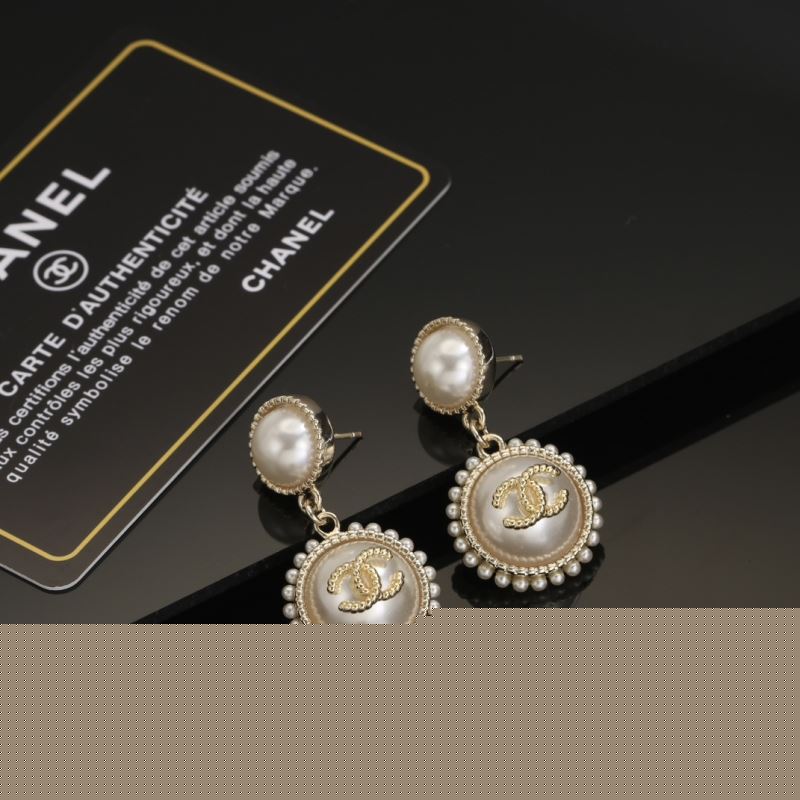 Ch*el earrings